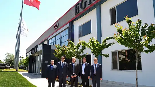 Sanayiciler Alman Başkonsolosuna Balıkesir'i anlattı ve OSB'yi gezdirdi