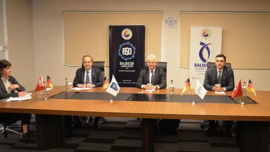 Sanayiciler Alman Başkonsolosuna Balıkesir'i anlattı ve OSB'yi gezdirdi