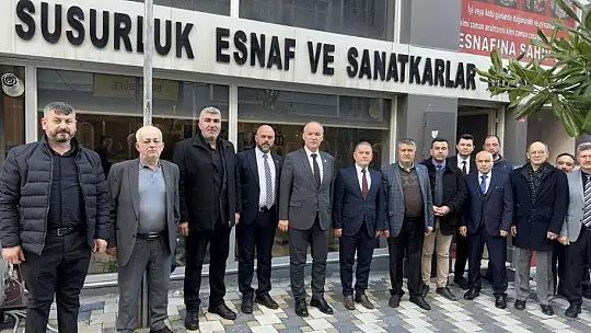 MHP'de İlçe Ziyaretlerinin Durağı Susurluk'tu...