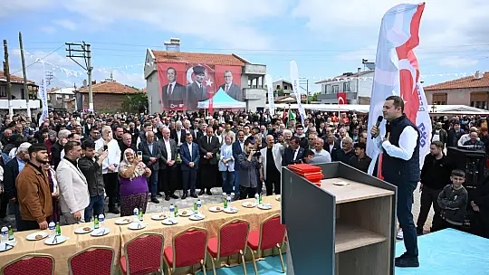 Akın'dan Kaymak Yapım ve Bal Dolum Tesisi müjdesi