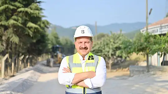 ALIN TERİYLE KİLOMETRELERCE SICAK ASFALT