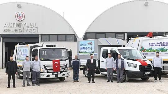 ALTIEYLÜL'DE 100 BİN TON GERİ DÖNÜŞÜM DÖNÜŞTÜRÜLDÜ
