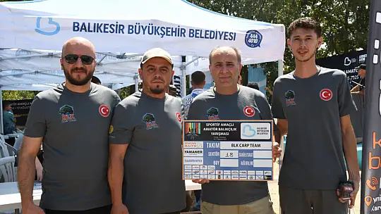 Amatör Balıkçılar Büyükşehir'in yarışmasında hünerlerini sergiledi