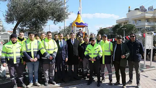Edremit'te Aşık Veysel Parkı açıldı