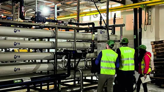 Avşa İçme Suyu Arıtma Tesisi'ne Teknik İnceleme Ziyareti  TÜRKİYE'NİN İLK DENİZ SUYU ARITMA TESİSİ