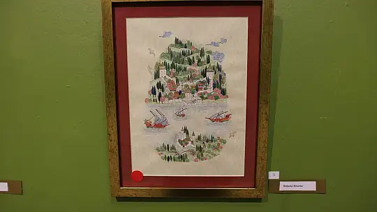 Ayvalık'ta Minyatür Sergisi Sanatseverlerle Buluştu