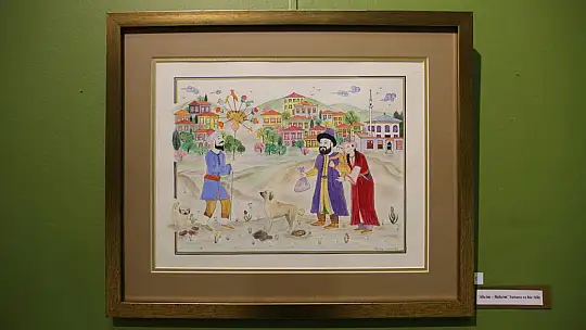 Ayvalık'ta Minyatür Sergisi Sanatseverlerle Buluştu