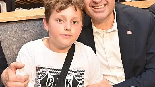 Başkan Akın'ın ilk ilçe ziyareti baba ocağı Gönen'e
