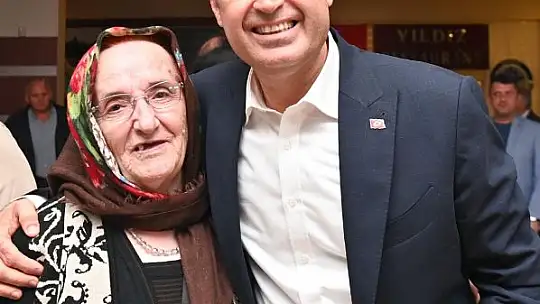 Başkan Akın'ın ilk ilçe ziyareti baba ocağı Gönen'e