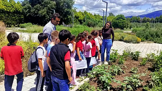 Öğrenciler BAÇEM'de bitkilerin dünyasını keşfetti