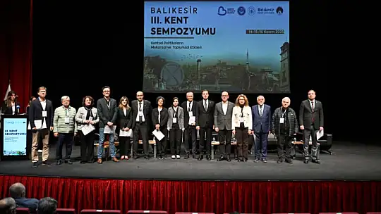 Balıkesir 3. Kent Sempozyumu başladı