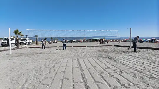 Altınkum Sahili plaj voleyboluyla şenlenecek