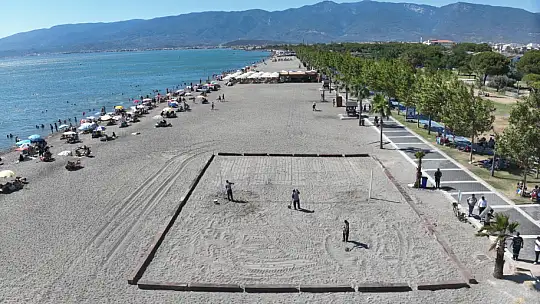 Altınkum Sahili plaj voleyboluyla şenlenecek
