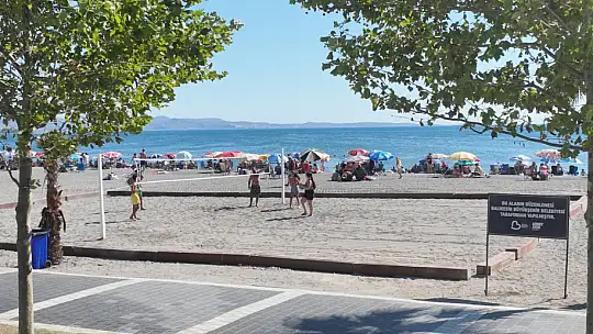 Altınkum Sahili plaj voleyboluyla şenlenecek