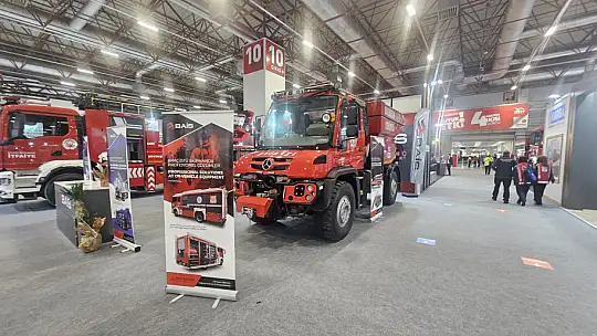 NADMEX 2025'te, Fuarın gözdesi Balıkesir İtfaiyesi oldu