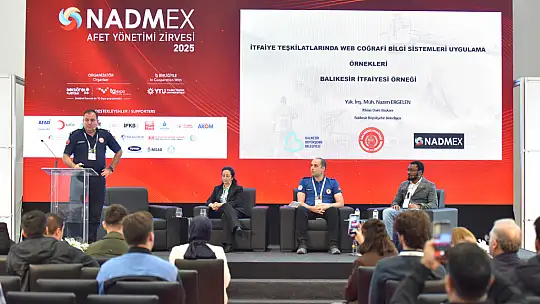 NADMEX 2025'te, Fuarın gözdesi Balıkesir İtfaiyesi oldu