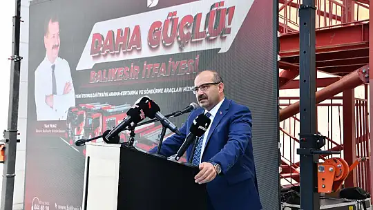 İtfaiye Teşkilatına 42 Milyon Liralık Yeni Envanter Desteği