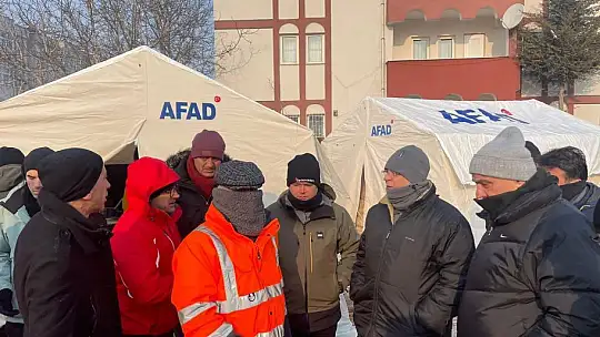 Başkan Arslan, Deprem Bölgesinde