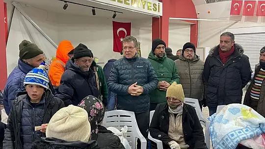 Başkan Arslan, Deprem Bölgesinde