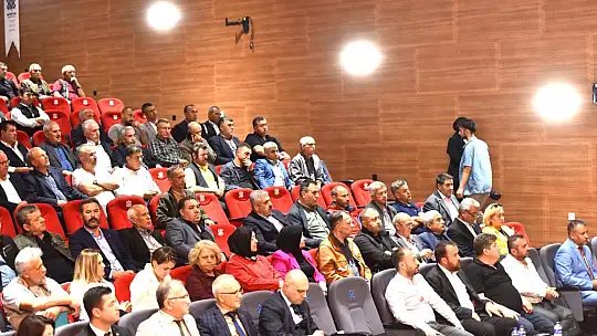 BAŞKAN ŞEHİRLİ MUHTARLARLA BULUŞTU