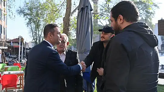 Başkan Akın, bayram ziyaretlerinde...