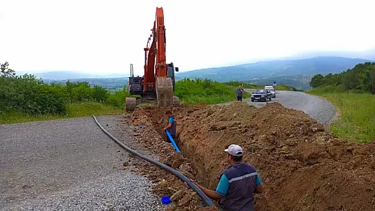 BASKİ, Kepsut'un Mehmetler Mahallesi'ni şebeke suyuna kavuşturdu
