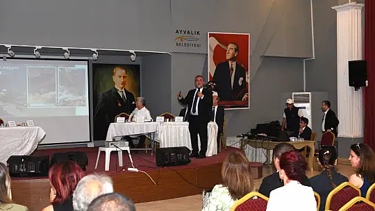 BASKİ Ayvalık'ta muhtarlarla buluştu