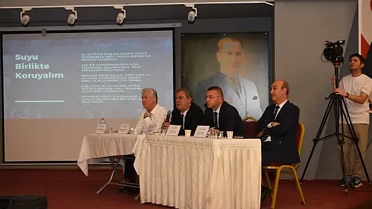 BASKİ Ayvalık'ta muhtarlarla buluştu