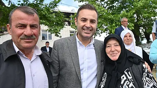 Başkan Akın, hayırlarda vatandaşlarla bir araya geldi