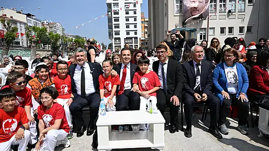 Dünya çocukları Balıkesir'i renklendirdi