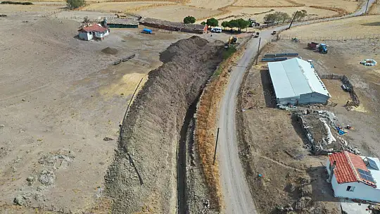 Başkan Akın'dan Hacıhüseyin'e Yeni İçme Suyu Hattı Müjdesi