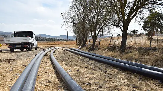 Başkan Akın'dan Hacıhüseyin'e Yeni İçme Suyu Hattı Müjdesi