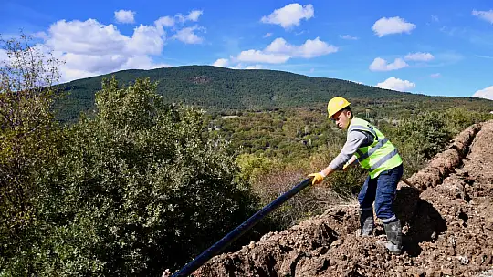 BASKİ Dursunbey'de taşımalı su çilesine son verdi