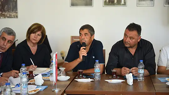 BASKİ, Muhtarlarla Ayvalık'ın Su Sorununu Görüştü