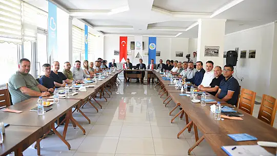 BASKİ, Muhtarlarla Ayvalık'ın Su Sorununu Görüştü