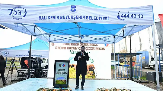 Yücel Yılmaz, küçükbaş üreticilerin yanında