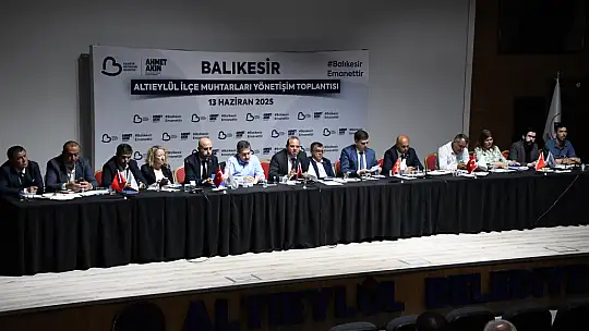 Büyükşehir'in Düzenlediği Toplantı Muhtarları Bir Araya Getirdi