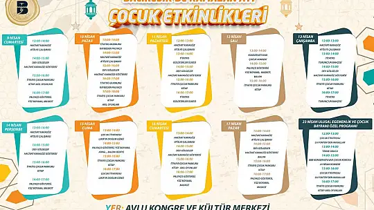 Büyükşehir'den miniklere ara tatil hediyesi