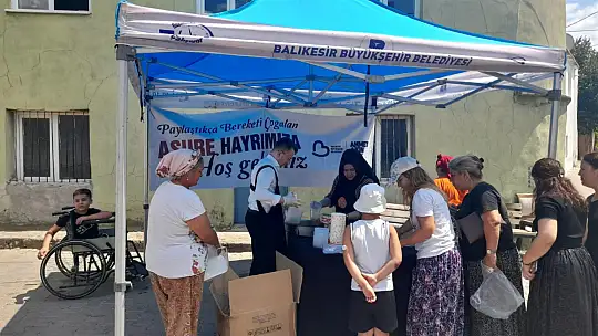 Büyükşehir'den 35 Bin Kişilik Aşure Hayrı