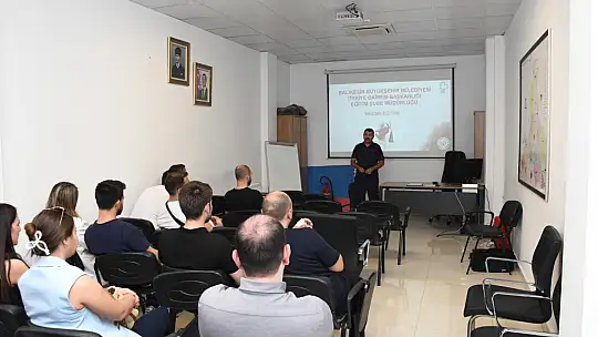 Balıkesir Büyükşehir Belediyesi'nden hayat kurtaran eğitim