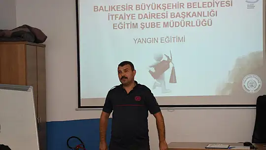 Balıkesir Büyükşehir Belediyesi'nden hayat kurtaran eğitim