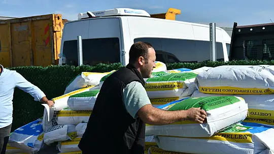 Balıkesirli çiftçilere Büyükşehir'den destek...