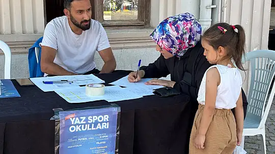 Büyükşehir'in Yaz Spor Okulları'na yoğun ilgi