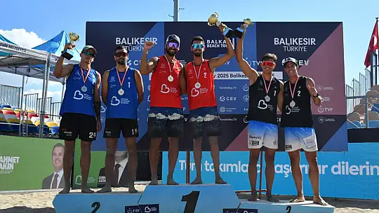 BVA Balkan Beach Tour'un Şampiyonları Türkiye ve Yunanistan