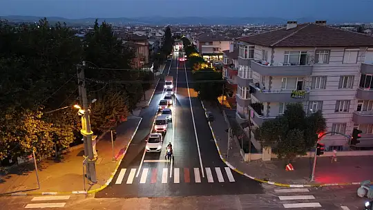 Çengel Caddesi'ne Sıcak Asfalt