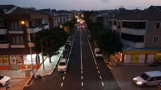 Çengel Caddesi'ne Sıcak Asfalt