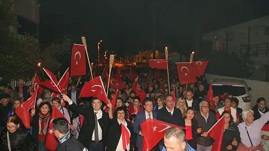 Edremit'te Fener Alayı Coşkusu