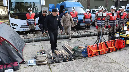 Jandarmadan, Depremlere Karşı Hazırlıklı Olunması Kapsamında Eğitim Verildi!