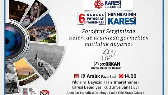 'Her Mevsimin Karesi' Sergiyle Beğeniye Sunulacak