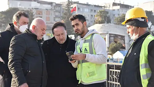 Başkan Orkan Deprem Bölgesinde Ziyaretlerini Sürdürdü